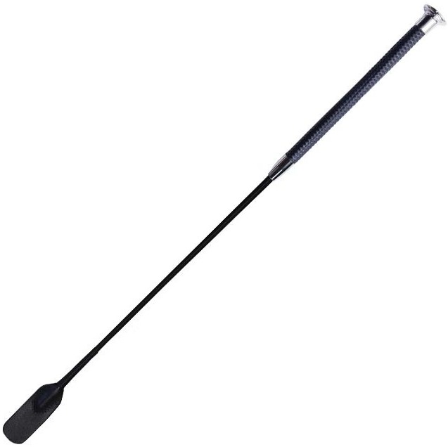 Woof Wear Diamond Riding Whip WH0016 - Navy / Silver